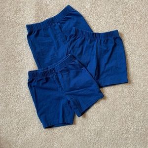 Bundle of 3 Girls uniform bicycle shorts